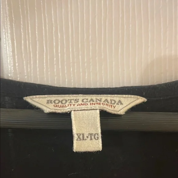 Roots Canada Chic Dress Size XL In Black - Picture 5 of 6
